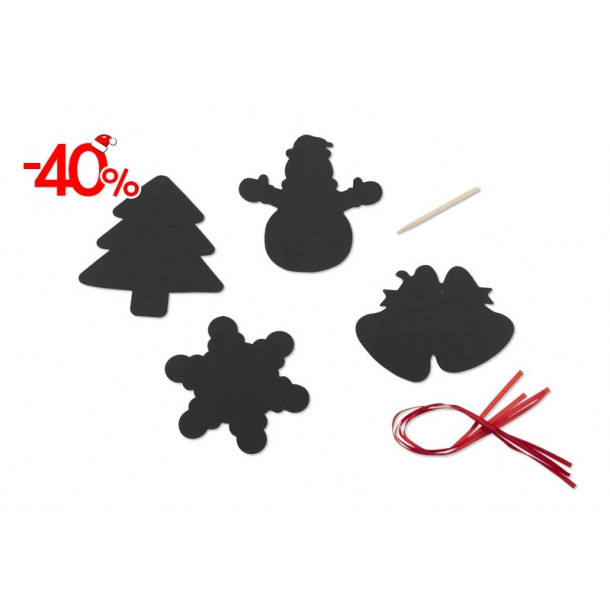 Zestaw zawieszek do zdrapywania DEKOR