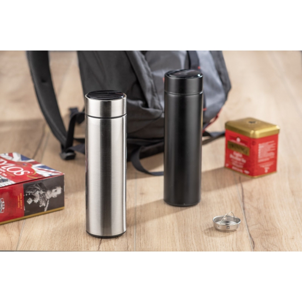 Butelka termiczna z termometrem LEDIKT 500 ml