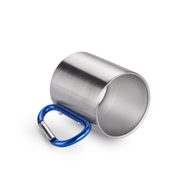 Kubek z karabińczykiem CAMPIC 200 ml