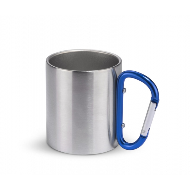 Kubek z karabińczykiem CAMPIC 200 ml