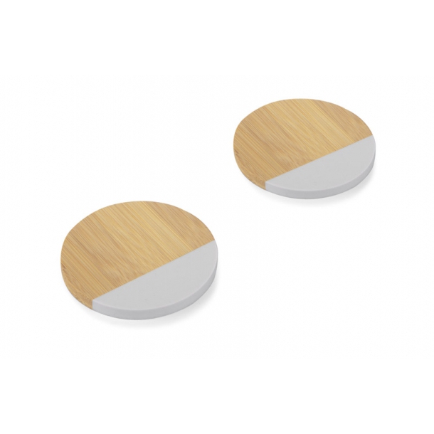 Zestaw podkładek NETO - drewno