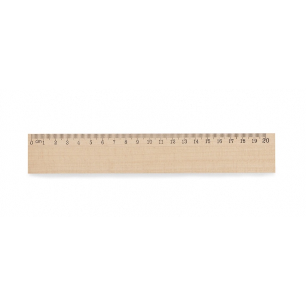 Linijka drewniana 20 cm DALJO