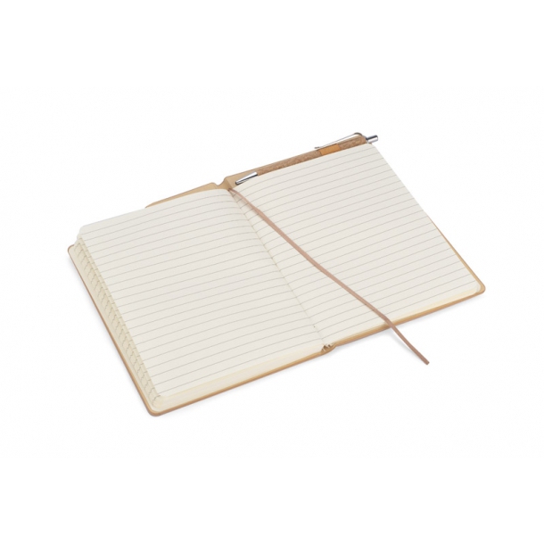 Notes korkowy z długopisem TESSO